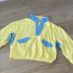 Amazon Yellow and Blue Women's Jacket